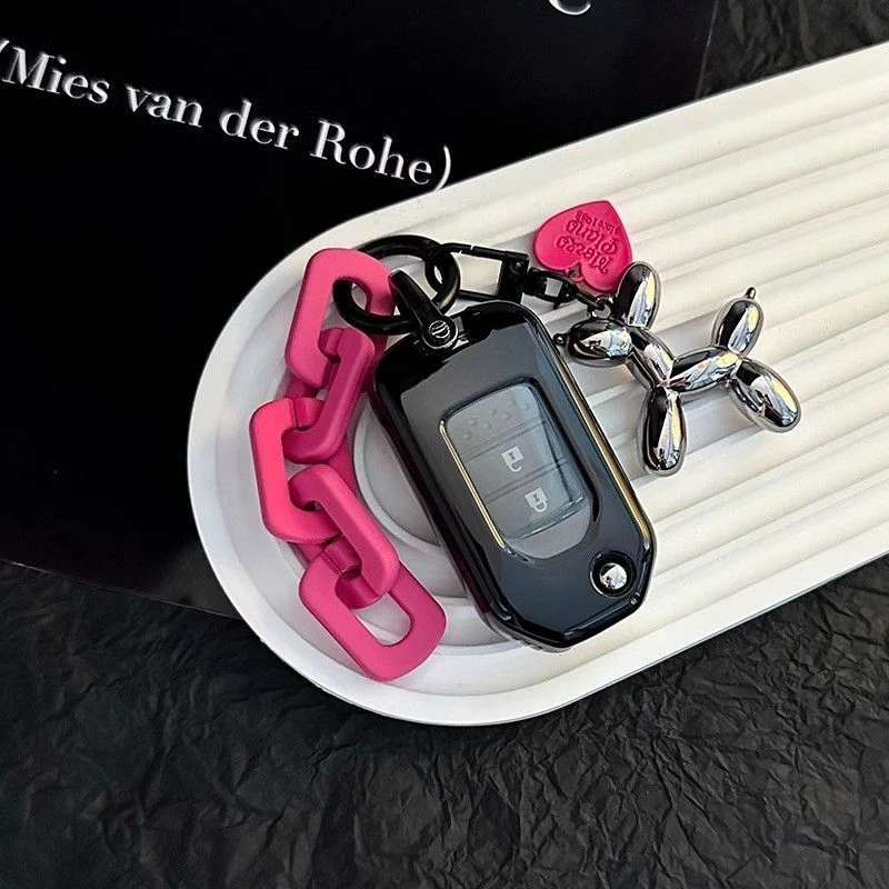 专用本田钥匙套十代思域雅阁冠道xrv车crv缤智皓影凌派飞度男女壳