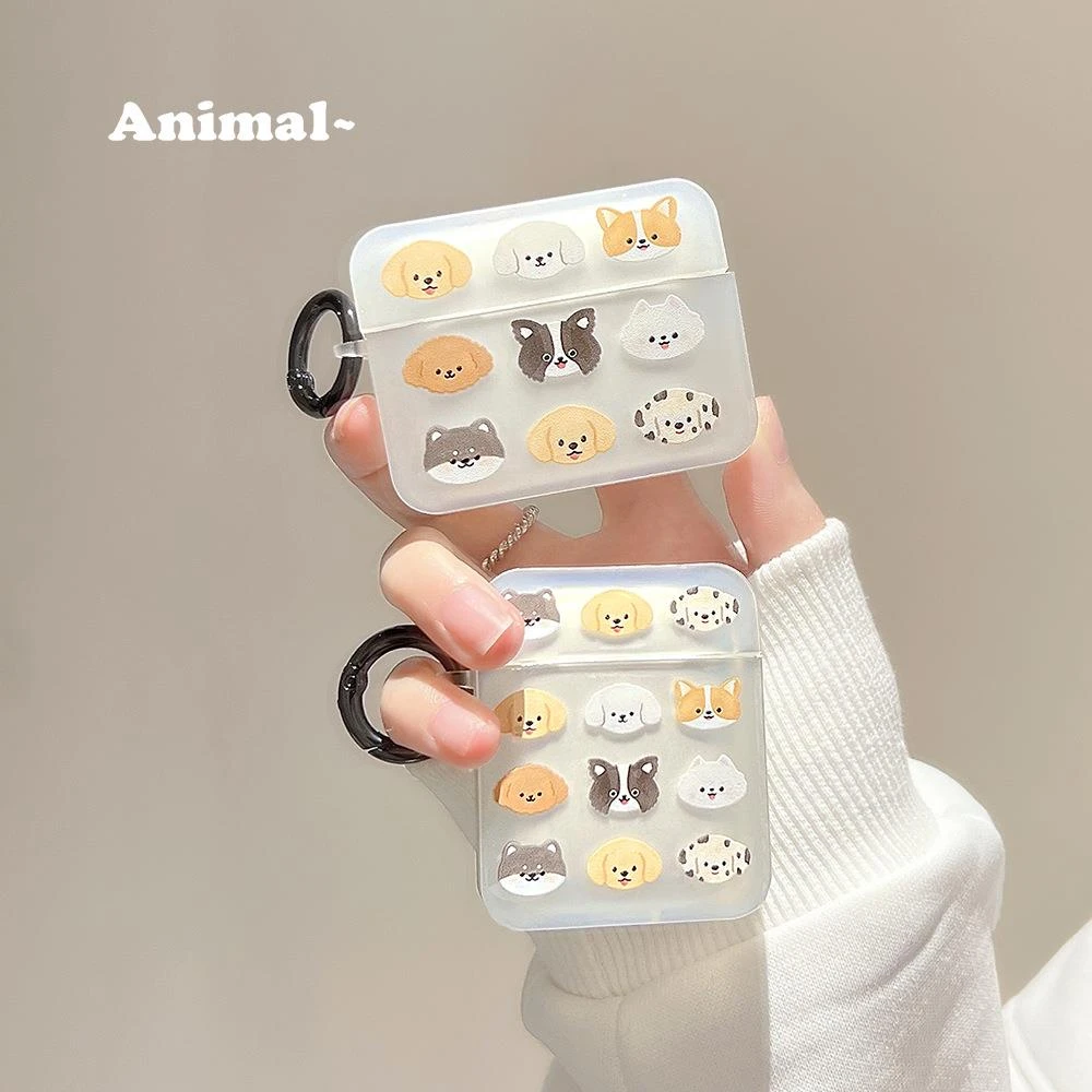 原创狗狗适用苹果AirpodsPro保护套airpods蓝牙耳机套3代硅胶pro2