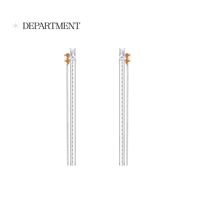 DEPARTMENT 铜合金玻璃耳饰 爱乐之城耳环