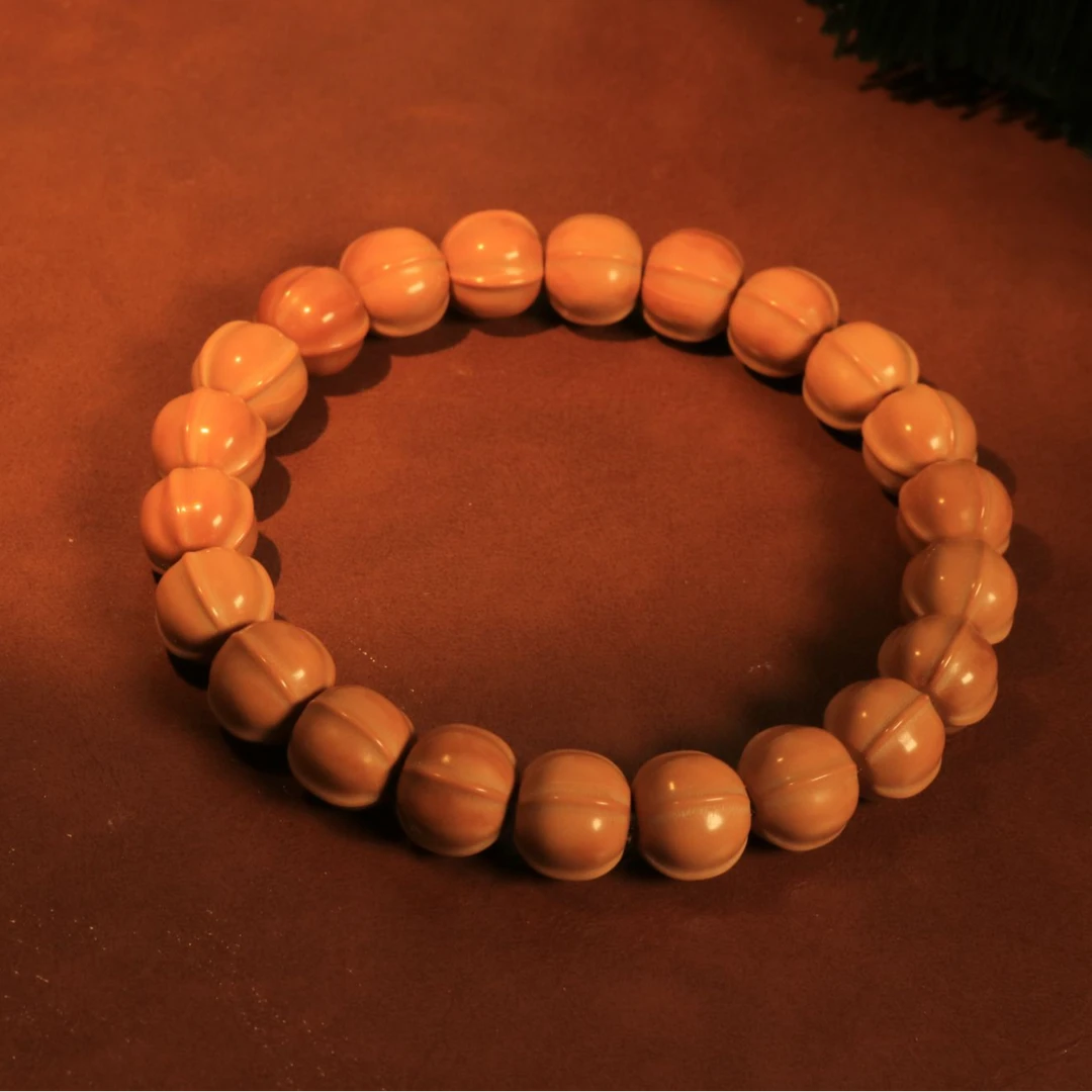 【三皮严选】猴头核桃龙炎料鲨鱼背单圈手串无泡药无黑点油性高