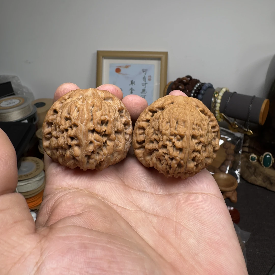 南疆石玩玩核桃全品无修