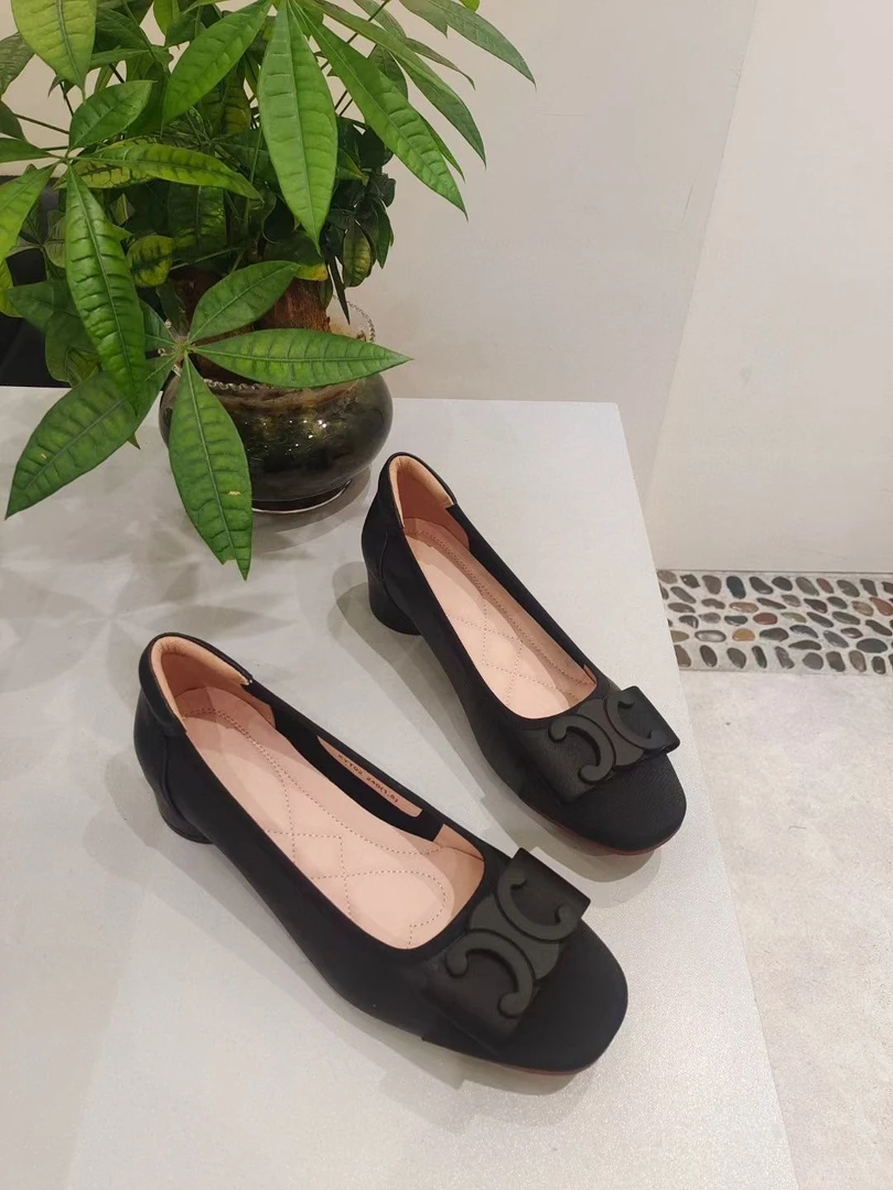 四季补单款全牛皮单鞋舒适