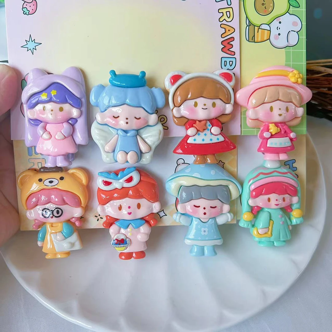 【可爱阿卓系列发卡】女童发卡发饰时尚ins少女头饰不伤发甜美卡通