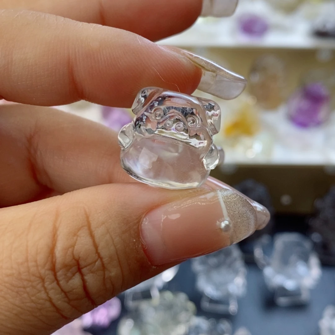 【闪购商品】水晶颈饰未镶嵌夏**风猪➕925扣头➕皮绳