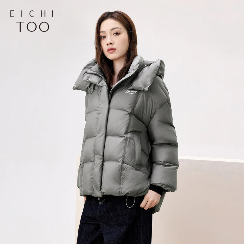 A爱居兔冬季新款零压泡芙款羽绒服EWRAJ4P041A