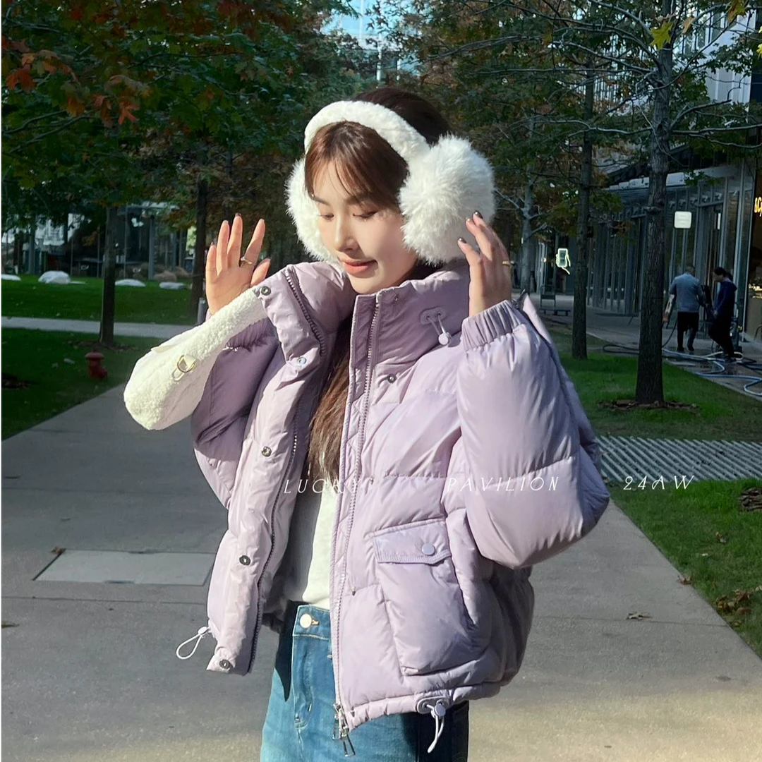 1988 STUDIO•幸运阁新国标90绒立领面包羽绒服111808206