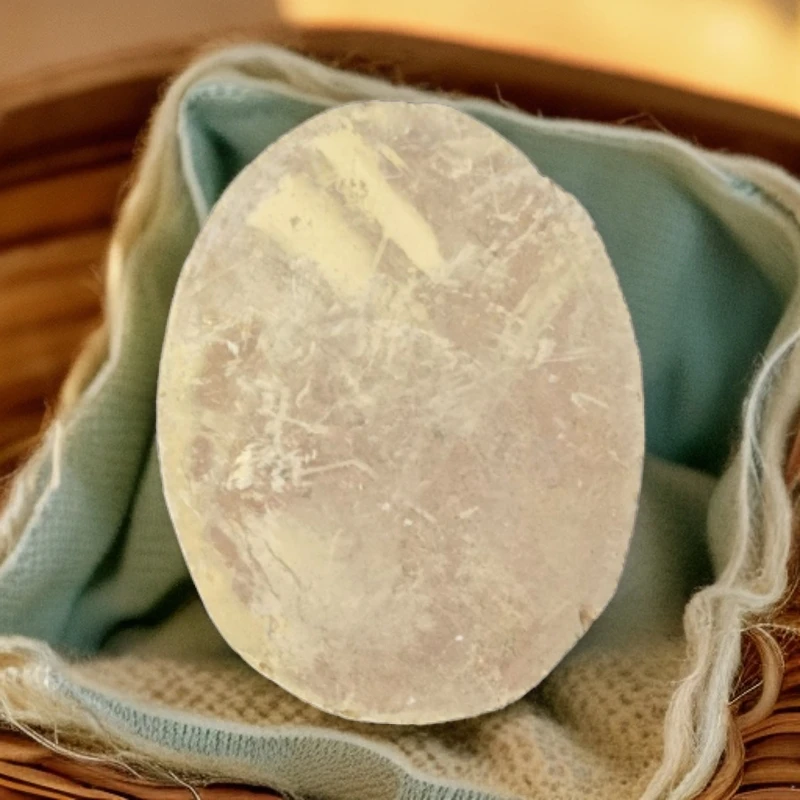 正宗砭石不抛光热敷石泗滨红砭石圆片热敷石片  工厂批发