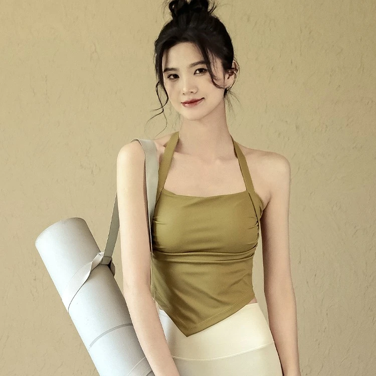 运动内衣女外穿跑步防震瑜伽服背心一体式专业训练健身聚拢文胸