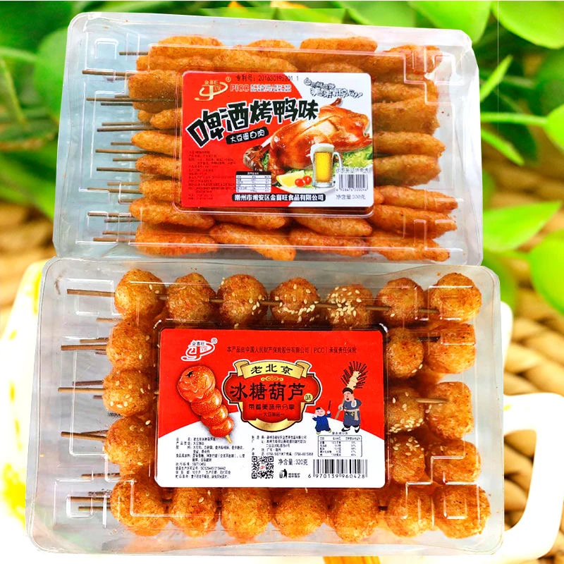 糖葫芦味辣条童年回忆零食香菇肥牛豆制品辣条零食大礼包辣条批发