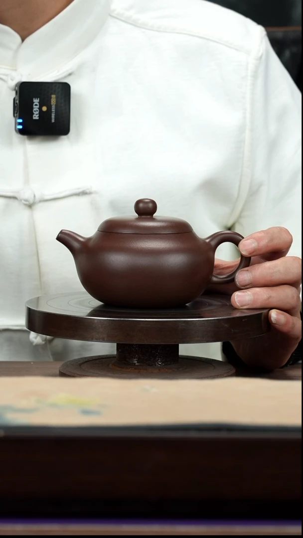 【闪购商品】紫砂茶壶紫泥婉玉