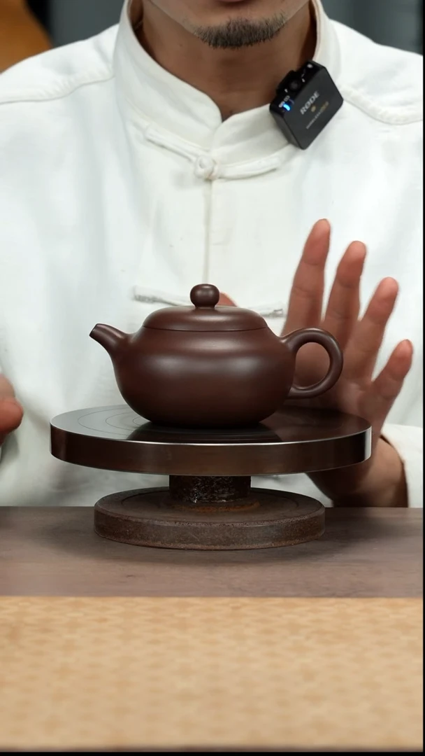 【闪购商品】紫砂茶壶紫泥婉玉