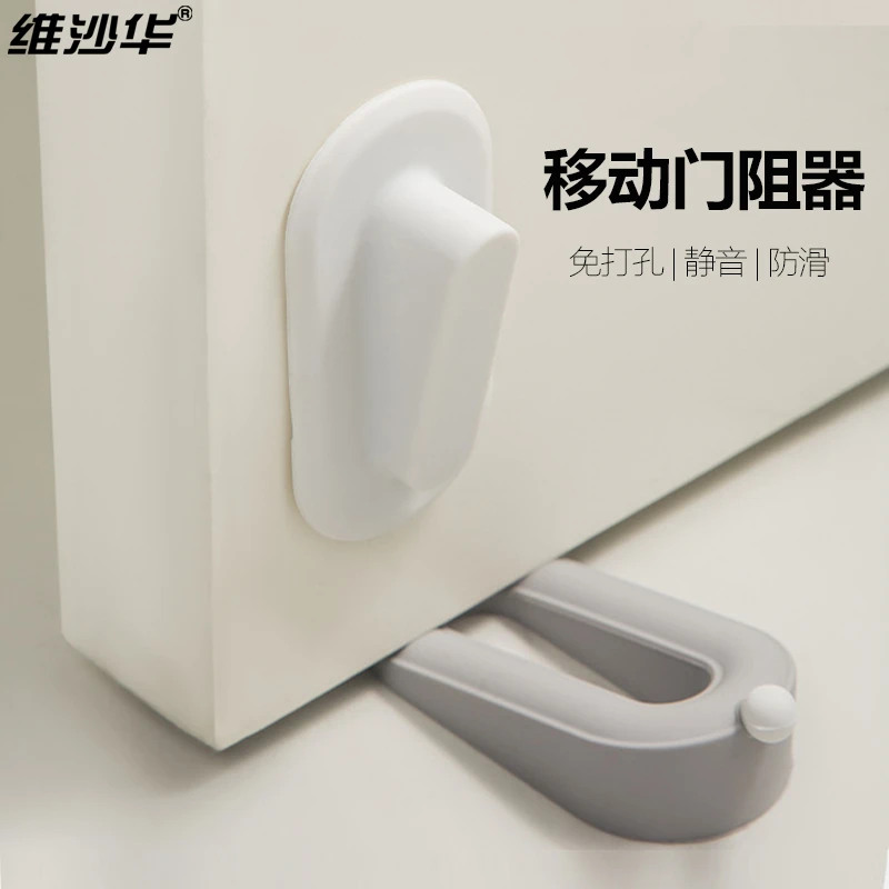 家用门塞挡门防撞顶门安全阻门器门吸卡门防风固定门阻门挡门楔子