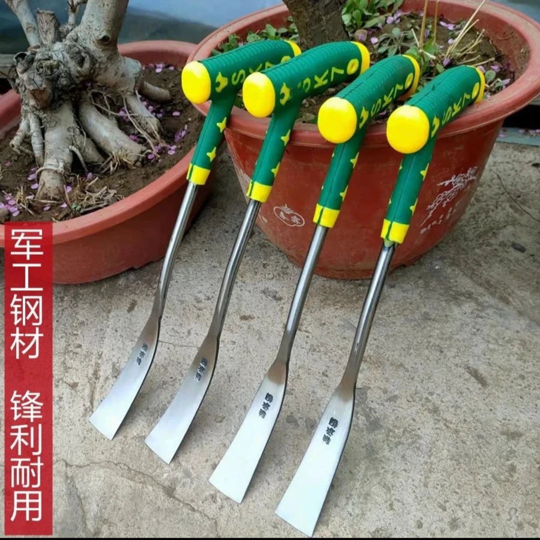挖荠菜挖蒜铲子园艺种花特快铁铲种菜除草挖土拔草户外挖野菜器