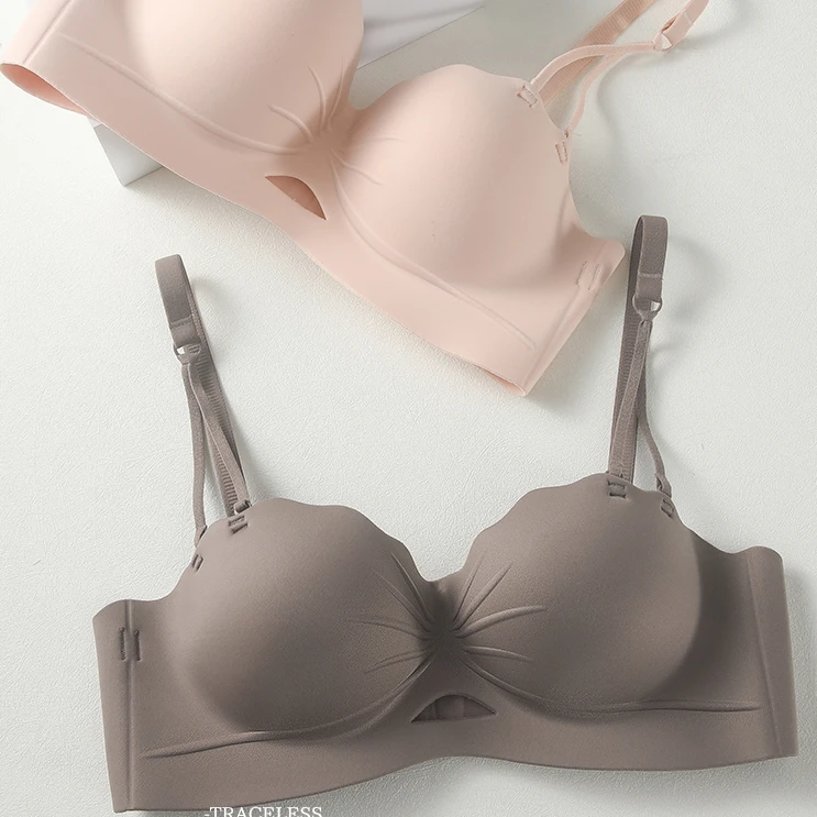 【甜酷暴击】内衣文胸调整型光面饱满小胸聚拢显大文美背女胸罩