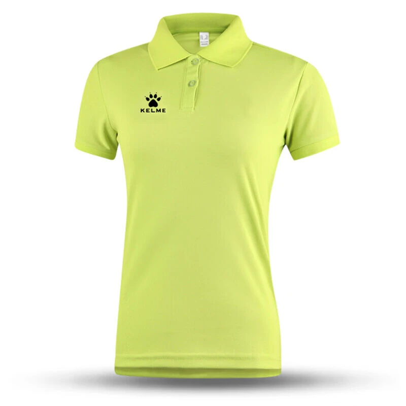 KELME 卡尔美短袖女士休闲t恤POLO衫运动服套头衫翻领T恤户外透气