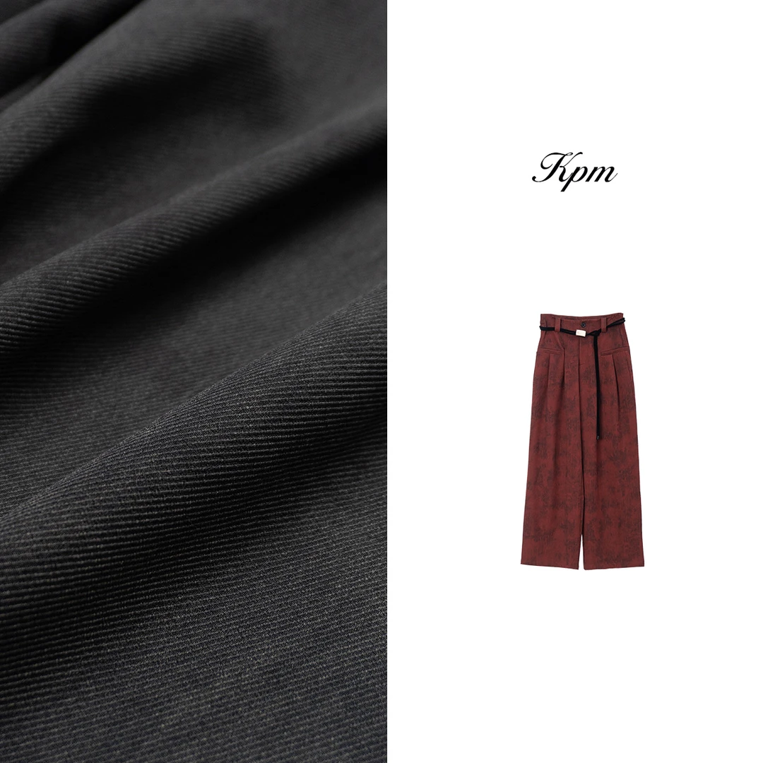 2024新款时尚潮流显瘦宽松休闲直筒百搭早秋扎染阔腿裤JN6150