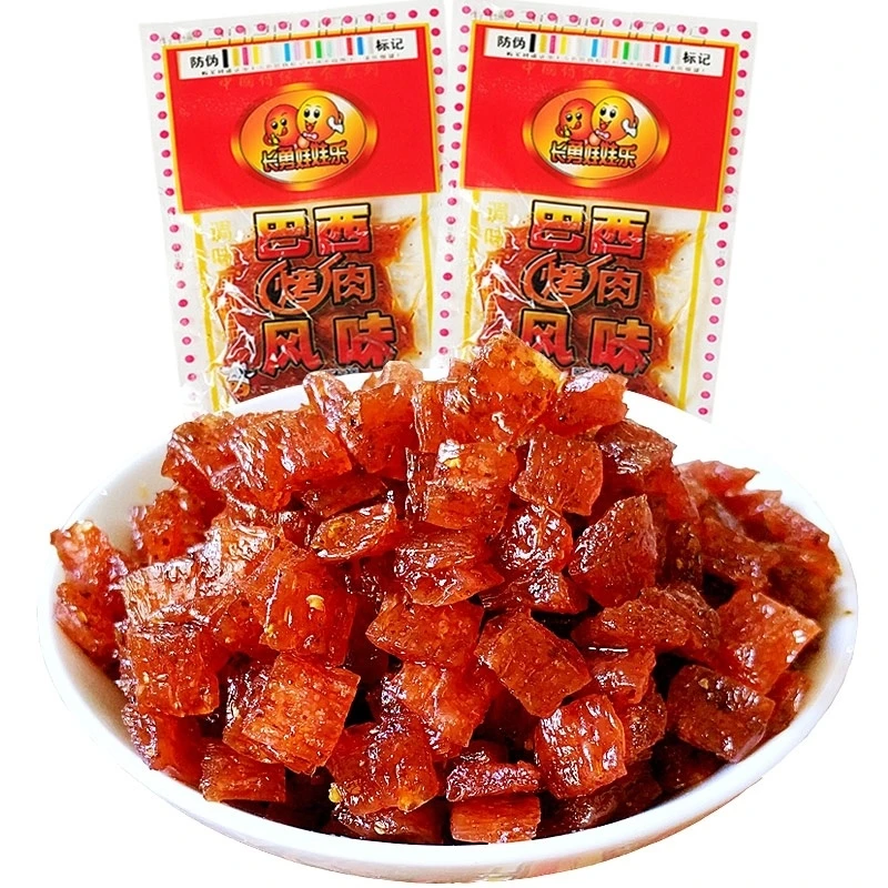 巴西烤肉味辣条烧烤味小时候零食8090童年零食儿时怀旧