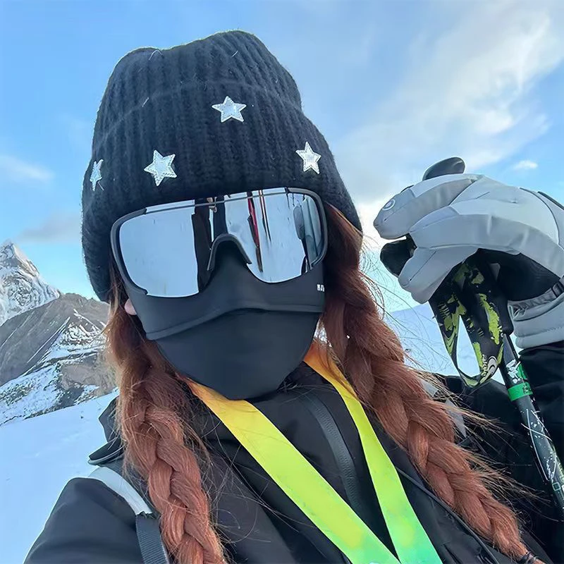 骑行眼镜护目镜太阳镜面罩防紫外线防沙防风护目镜口罩