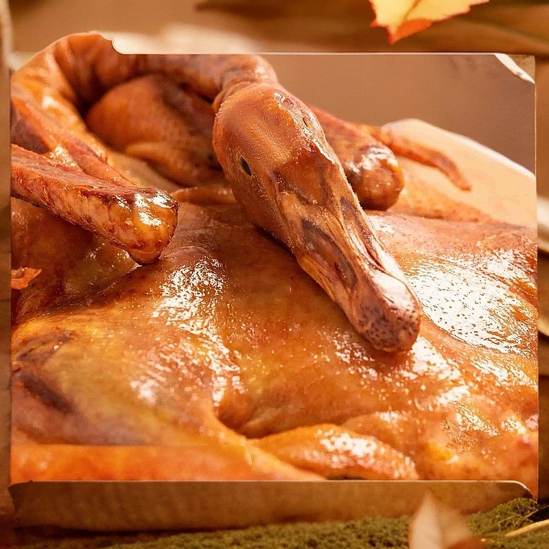 域膳坊新疆手撕果木风干大鹅散养鹅肉质鲜嫩营养美味