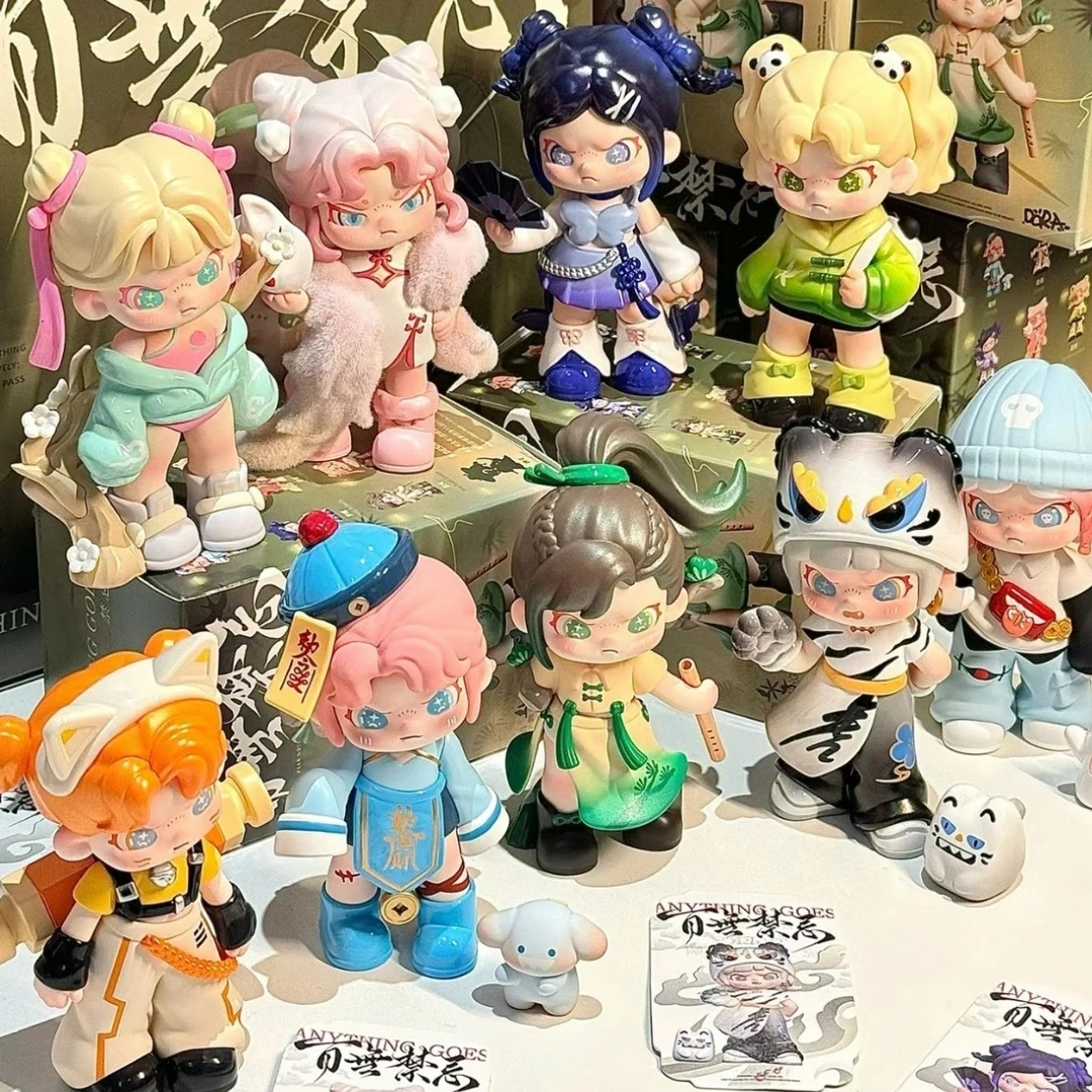 正版Dora五代百无禁忌盲盒摆件可爱玩具公仔收藏手办送人生日礼物