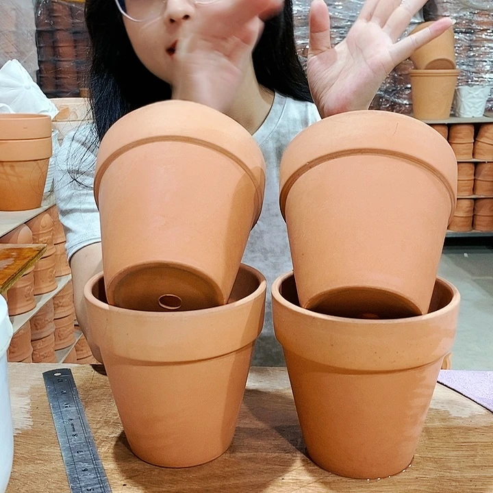 红陶20CM以下1-13×13四个