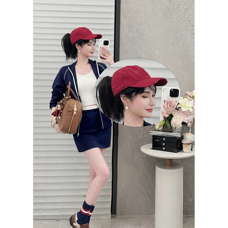 NAVST8.2上新破洞字母做旧棒球帽NQ240722MZ7JX