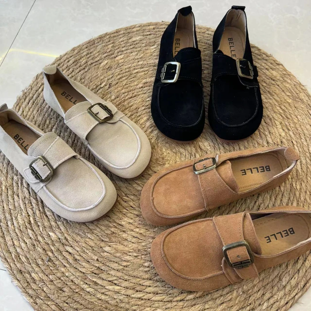 鞋子女鞋皮鞋单鞋舒适时尚软底厚底