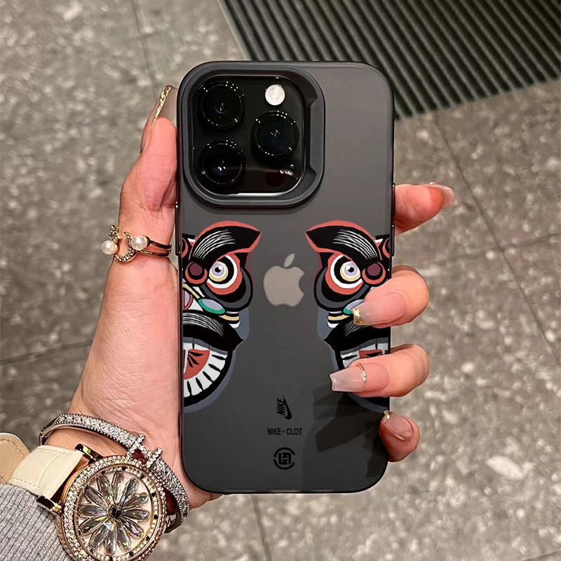 醒狮iPhone15/14手机壳13龙年元气壳ins风肤感潮苹果13/12/11软壳
