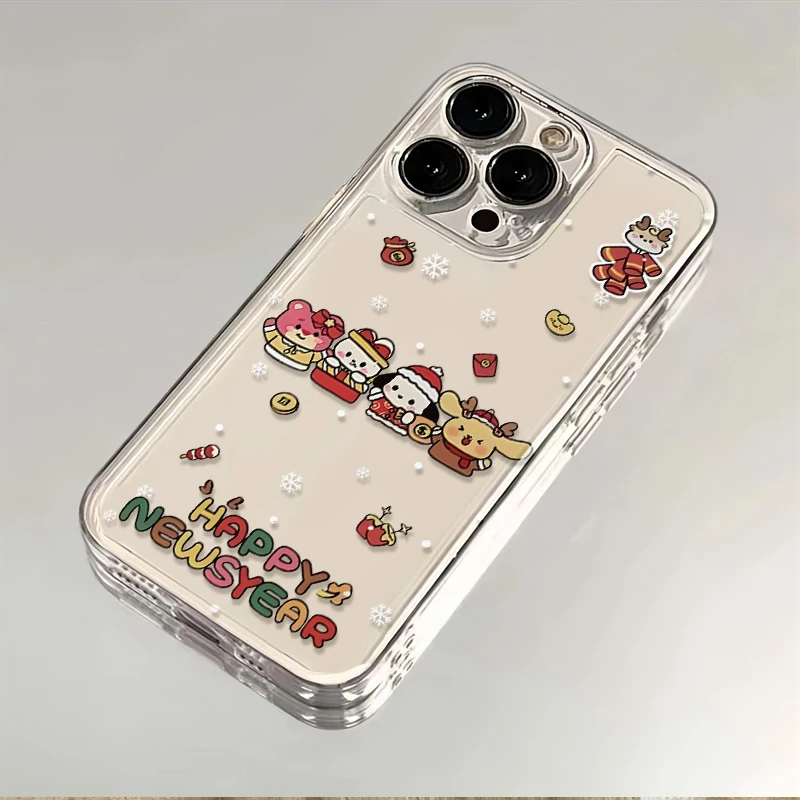 拜年三丽鸥苹果15/14/13ins风新款软套防摔潮iPhone11/xs/xr软壳