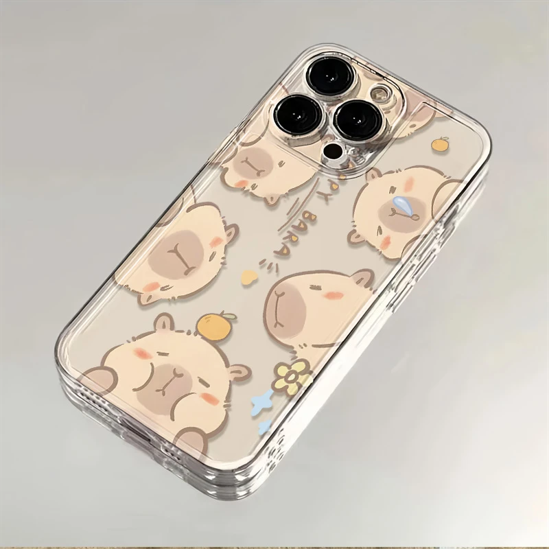 呆萌海豚苹果15/14/13ins风软胶软套全包新款iPhone11/xs/xr软壳