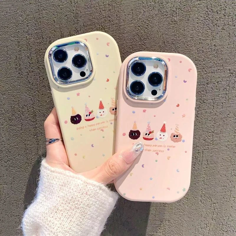 可爱雪人适用苹果15手机壳iPhone14plus13pro12max11xr趣味创意xs