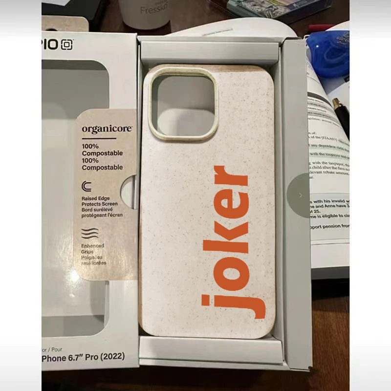 JOKERiPhone15/14手机壳13龙年小胖墩磨砂新款潮苹果13/12/11软壳