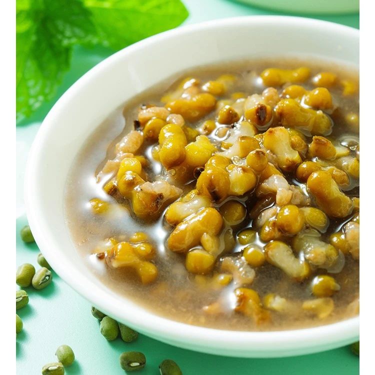 冰糖绿豆沙绿豆羹夏日解暑甜品180g早餐免煮营养软糯粗粮粥速食粥