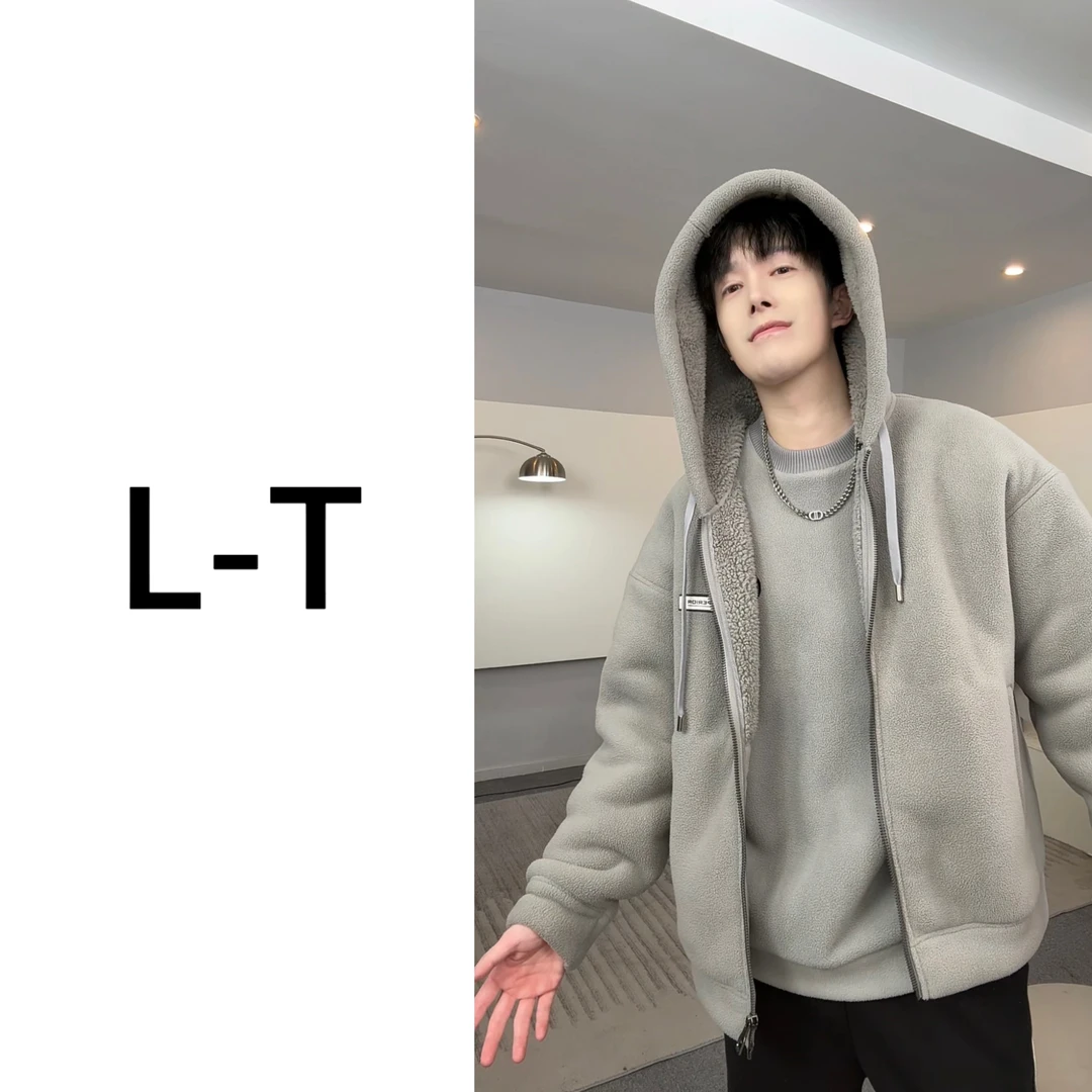 （熙品）2024秋冬潮流百搭休闲加厚宽松保暖卫衣W-756-1