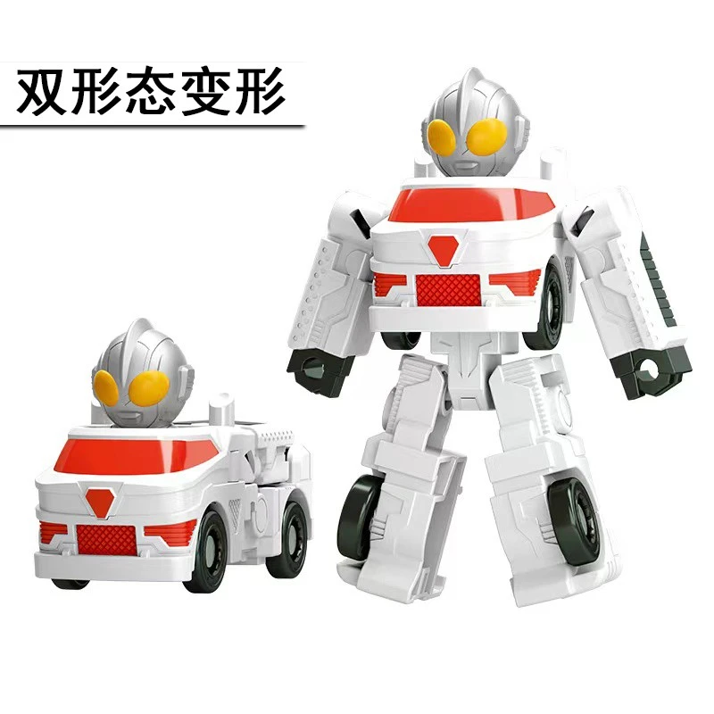 奥特变形侠曼机甲变形玩具金刚可动关节人偶超人汽车机器人男孩