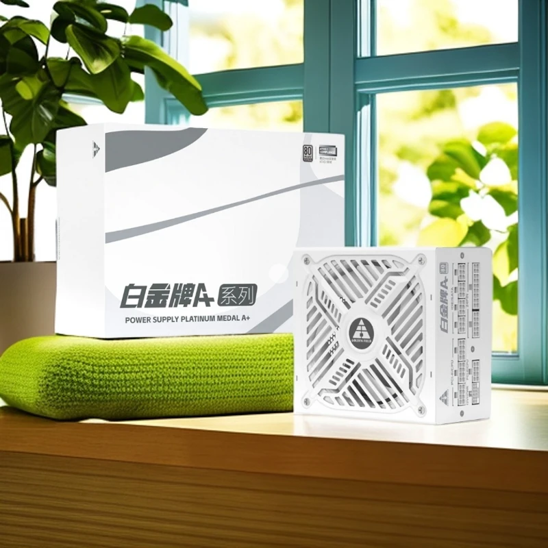 金河田白金A+1050W 电脑电源 白金认证/全日系固态电容PCIE5.1