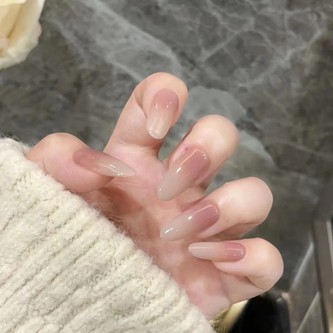 【指尖温柔】10片装纯手工穿戴甲,分尺码