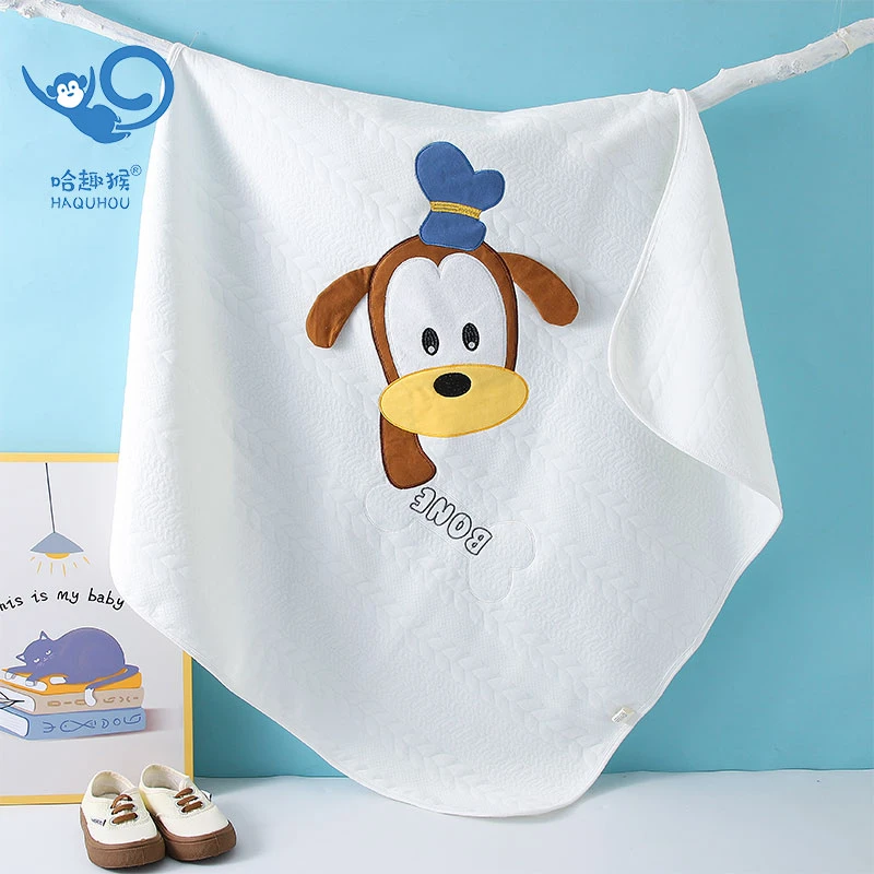 宝宝外出必备抱毯抱被新生儿抱被婴儿三层保暖包被90*90