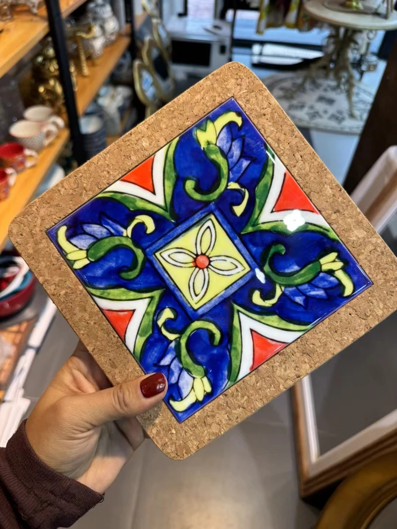 【新疆包邮】茶壶隔热垫杯垫陶瓷