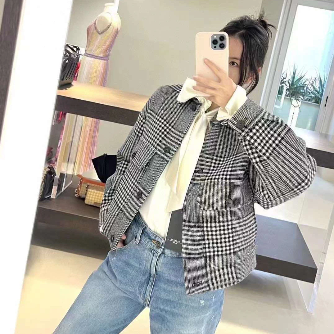 全新未使用 MaxMara 国现 Weekend 短款羊毛外套 BATUN