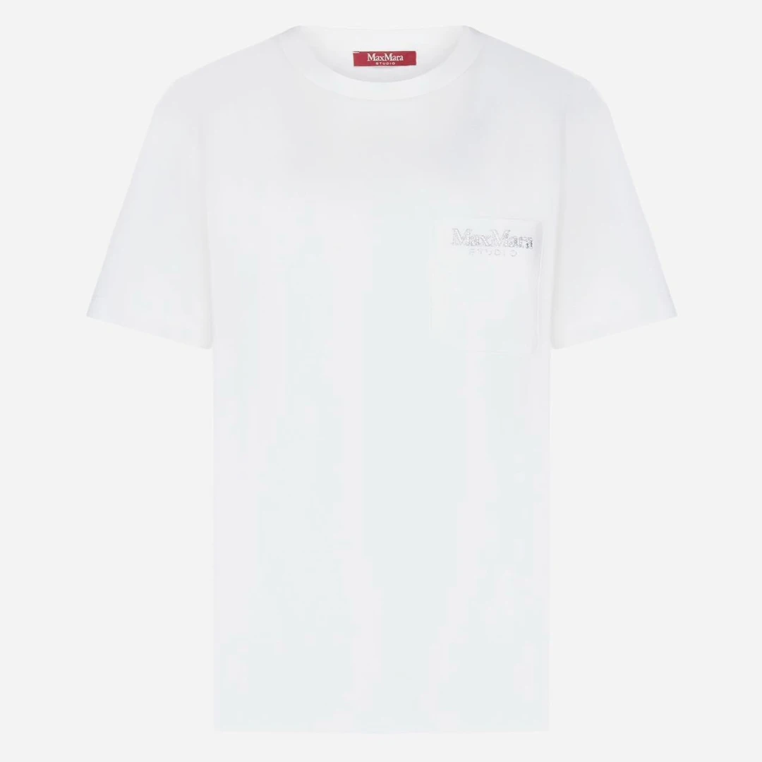 全新未使用 MaxMara 国现 Studio LOGO T恤 AIRE