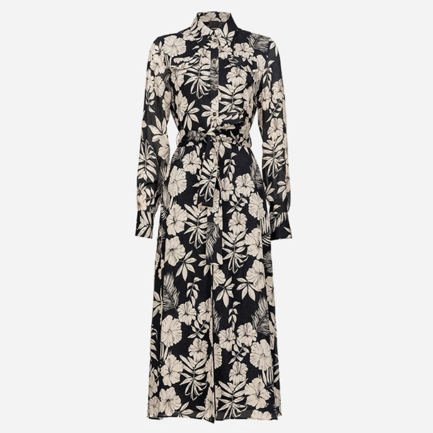全新未使用 PINKO 国现 女士休闲印花连衣裙 PINKO