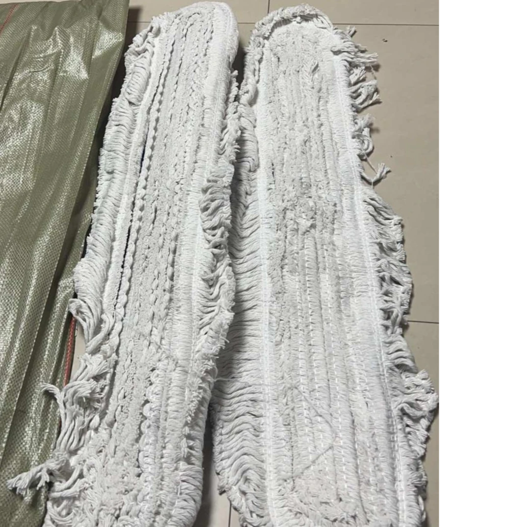 拖把替换布耐磨棉线拖布头通用型平板拖把加厚排拖拖布头清洁
