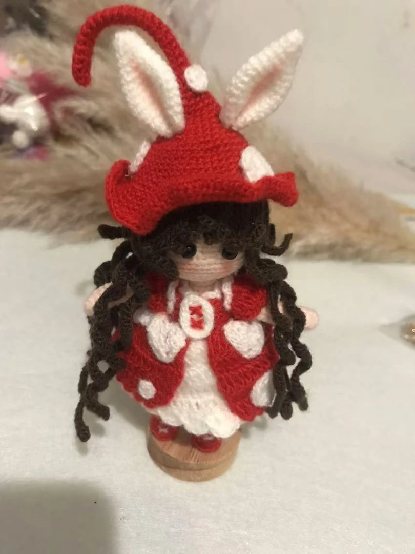 手工制作蘑菇女孩