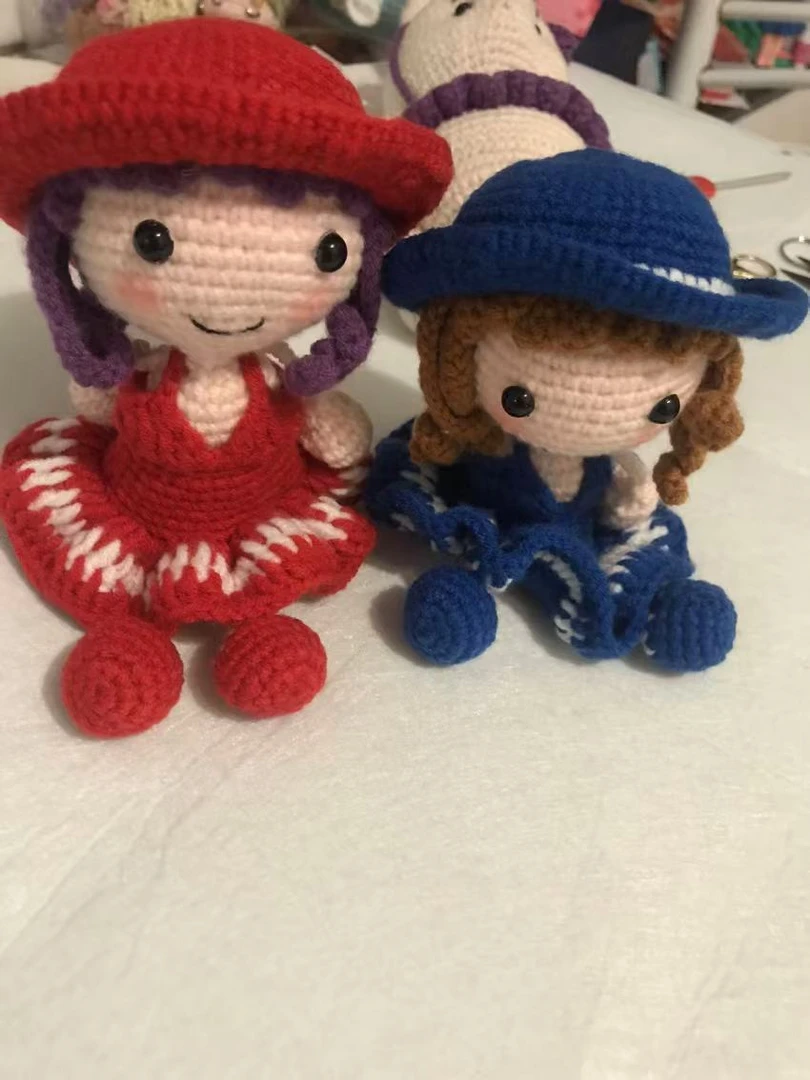 手工制作吊脚妹妹玩偶
