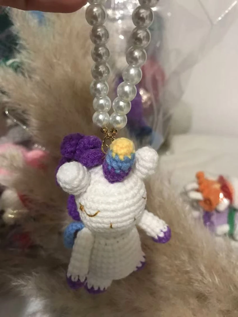 手工制作独角兽挂件