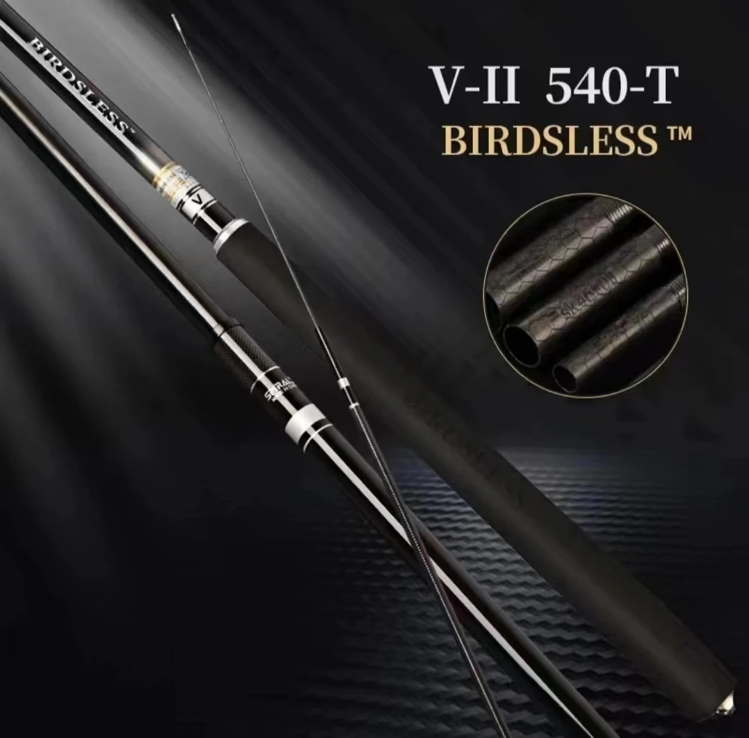 【粉丝福利2】BIRDSLESS GLV-II代6H19调大综合轻量大物竿