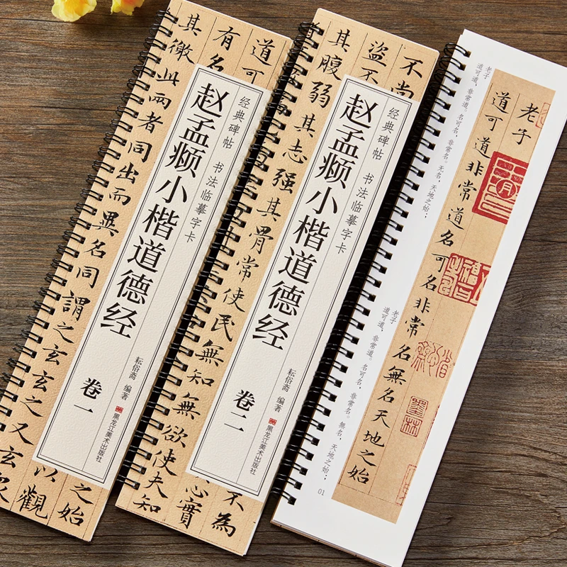 【燕琳书法】赵孟頫小楷道德经临摹初学者近距离临摹字卡毛笔字帖