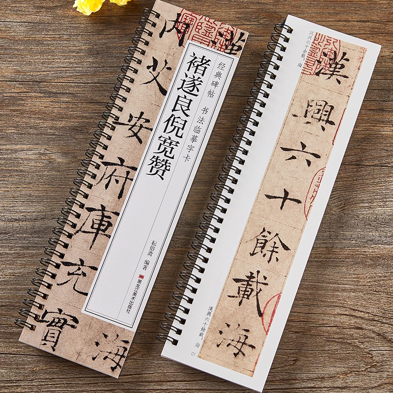 【燕琳书法】褚遂良倪宽赞楷书原大版近距离临摹字卡毛笔书法字帖