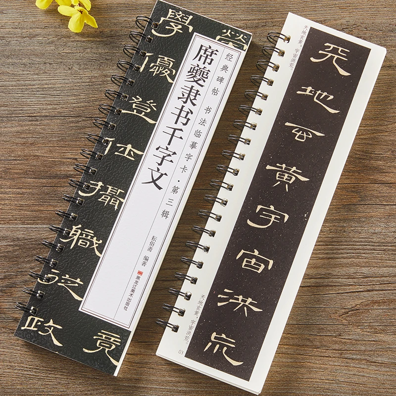 清席夔隶书千字文隶书毛笔书法字帖经典碑帖书法临摹字卡原大全文